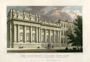 Lord Grosvenors Gallery, Park Lane, Londýn, 1828