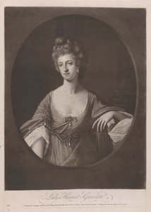 Lady Harriot Grosvenor od William Dickinson