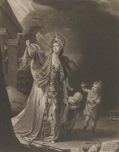 Paní Yatesová v postavě Médey, 1771. od William Dickinson