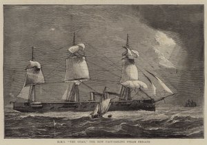 HMS The Shah, nová rychloplachetní parní fregata