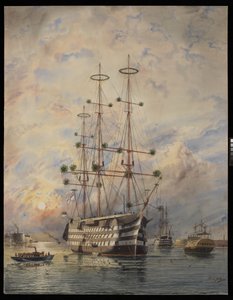 HMS Victory (akvarel)