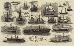 H M S Imperieuse a některé z nejnovějších typů lodí britského námořnictva