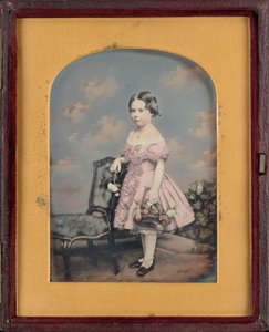 Portrét dívky, cca. 1852 (foto)