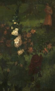 Hollyhocks (A Fairy Tale) 1890