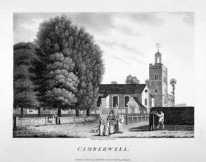 Kostel svatého Jiljí, Camberwell, Londýn, 1792.