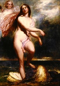Galatea (olej na mlýnské lepence) od William Etty