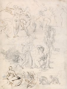 List náčrtů od William Etty