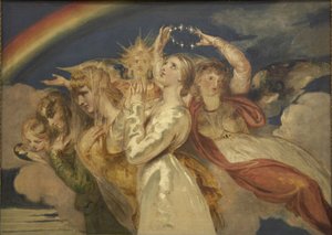 Nanebevzetí Panny Marie od William Etty