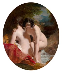 Koupající se ženy (olej na desce) od William Etty