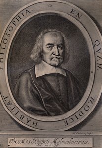 Thomas Hobbes, anglický filozof, c1668 1894