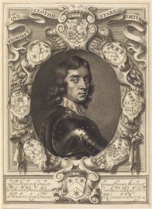 John Mordaunt, vikomt Mordaunt od William Faithorne after Robert Walker