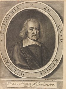 Portrét Thomase Hobbese 1588-1679, 1642. od William Faithorne the Elder