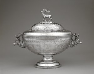 Polévka Tureen, c. 1860 (stříbro) od William Forbes