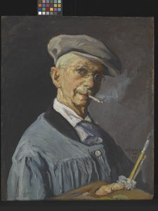 The Painter Man (olej na plátně)