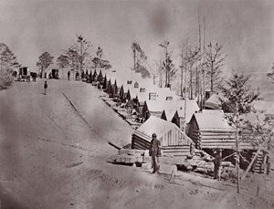 Broadway Landing, řeka Appomattox, 1864.
