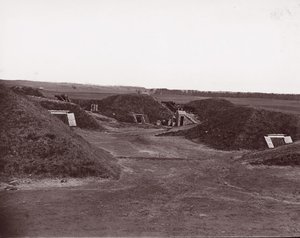 Fort Darling, James River, 1865. od William Frank Browne.