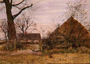 KO514 Vzdálenost od města (akvarel)