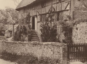 V Houghtonu, Západní Sussex (čb fotografie) od William Galsworthy Davie