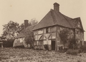 V Little Dixter, Northiam, Sussex (čb fotografie) od William Galsworthy Davie