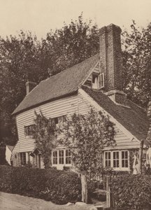 V Mayfieldu, Sussex (čb fotografie) od William Galsworthy Davie