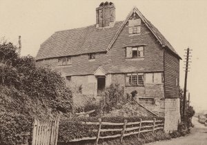 V Mayfieldu, Sussex (čb fotografie) od William Galsworthy Davie
