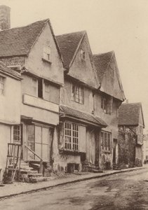 V Midhurstu, Západní Sussex (čb fotografie) od William Galsworthy Davie