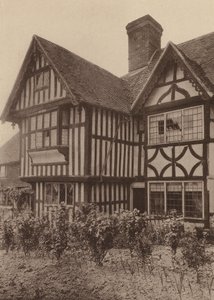 V Sedlescombe, Sussex (čb fotografie) od William Galsworthy Davie