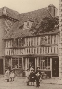 V Tenterdenu, Kent (čb fotografie) od William Galsworthy Davie
