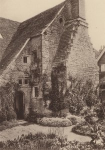 V Tillingtonu, poblíž Petworthu, Západní Sussex (čb fotografie) od William Galsworthy Davie