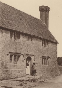 Bean Lodge, New Grove Lane, poblíž Petworthu, Sussex (čb fotografie) od William Galsworthy Davie