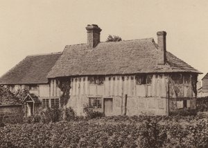 Farma Great Daux, Billingshurst, Západní Sussex (čb fotografie) od William Galsworthy Davie
