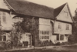 Dům ve Willesley Green u Cranbrooku, Kent (čb fotografie)