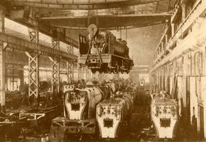 In the Erecting Shop., c1930. od William George Armstrong