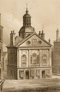 Bez názvu [Trades Hall, High Street, Dundee] (lept) od William Gibb