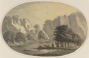 Pohled na Ullswater od William Gilpin