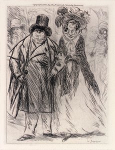 Manželé Molletovi od William Glackens