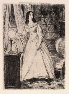 Ano, hodná maminko, ano - zamknu ti tvou stříbrnou lžičku. od William Glackens