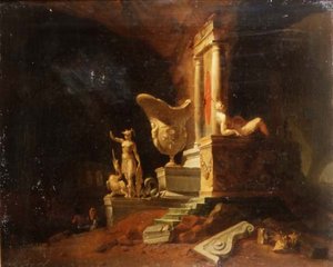 Capriccio z ruin a soch