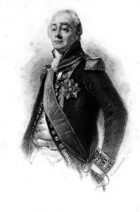 James Saumarez 1759-1836, první baron de Saumarez, 1837.