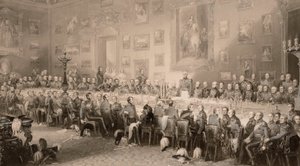Waterloo Banket v Aspley House 18. června 1836.