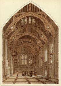 Interiér Guildhall, City of London, 1886