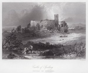 Hrad Spielberg (rytina) od William H. Bartlett