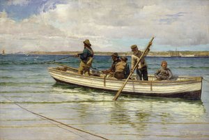 Vytahování úlovku, 1884