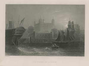 Tower of London od William H. Bartlett