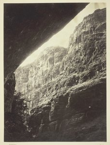 Kaňon Kanab Wash, Colorado River, Pohled na jih, 1872.