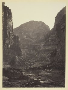 Kaňon Kanab Wash, Colorado River, Pohled na jih, 1872.