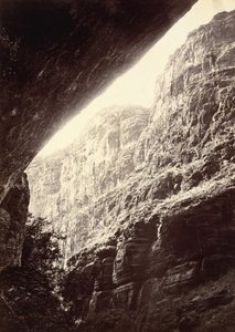 Cañon of Kanab Wash, Pohled na jih, 1872.