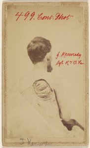 [John Kennedy Sgt. Co. K. 7th Ohio Calvry] od William H. Bell