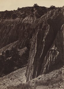 Rain Sculpture, Salt Creek Canon, Utah, 1872.