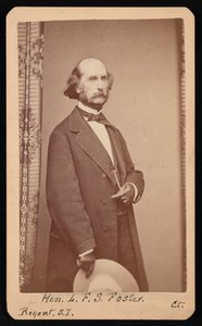 Portrét LaFayette Sabine Foster 1806-1880, mezi 1871 a 1880. od William H Jennings